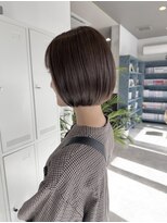 ヨムニノクチ(YOMUニノ口)&nbsp;ピンクベージュ/アンブレラカラー/クールショート/前髪/橿原