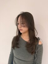 デビュー 沖縄泡瀬店(Debut) イメチェン/ピンクベージュ/アンブレラカラー/前髪/沖縄市