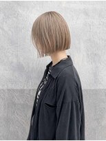 トクテ 吉祥寺(tokute)&nbsp;くびレイヤーエモージュ前髪モテベージュレイヤーミディ/吉祥寺