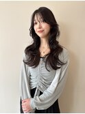 レイヤーカット×グレージュカラー