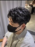 カット、パーマ