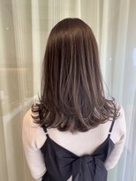 ザザ ZA/ZA 神楽坂&nbsp;ナチュラルレイヤー×透明感ベージュ