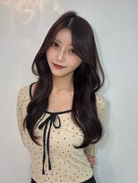 モナザスカイ 栄(MONA the SKY)&nbsp;【MONA】韓国レイヤー/くびれ巻き/ロングレイヤー/顔周りカット