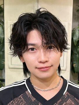 ロンドロゼ 池袋(Lond rose) men's/メンズ/リバースセンターパート/メンズパーマ/池袋