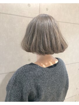 ラック 本厚木店(LUCK) ふんわりグレージュボブ