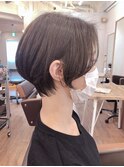 お洒落くびれショートボブレイヤーMIX
