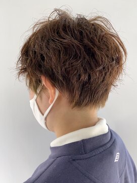 スティードトーキョー(Steed Tokyo) shortbob × perm × beige