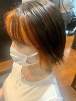 ネウィ グランデ 横浜(newi grande)&nbsp;大人かわいいくびれミディラベンダーインナーカラー