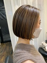 ファンド 千葉(fand)&nbsp;ハイライトミニボブ/ぷつっとボブ／マッシュ/センターパート