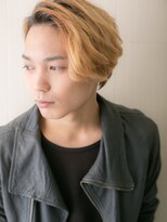 メンズヘア ビーセカンド 草加店(MENS HAIR B-2)&nbsp;個性派ハイトーン☆ニュアンスマッシュヘアM