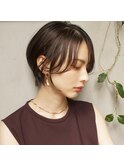 大人可愛いナチュラルショート