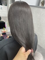 ランド 千葉(land)&nbsp;ブリーチなし、くすみラテカラー/酸性ストレート