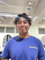 フェイス 石川町 (FACE)&nbsp;メンズカット × センターパート