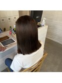 カット＋カラー＋髪質改善ストレート