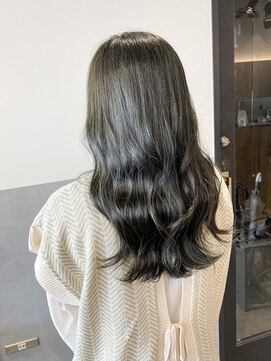 エイト 池袋店(EIGHT ikebukuro) 【EIGHT 池袋】ブリーチなし×暗髪×カーキグレージュ