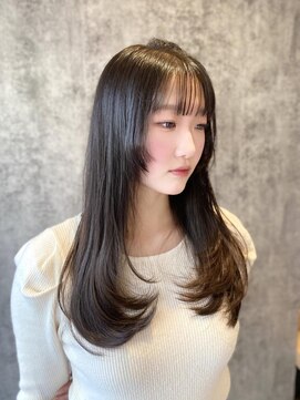 フォーカス 柏店(FOCUS) 韓国レイヤー×姫カット 【韓国】【韓国風レイヤー】