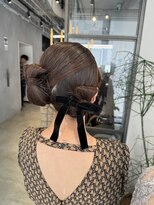エイト ヘアサロン 渋谷本店(EIGHT)&nbsp;リボンタイトアレンジ♪
