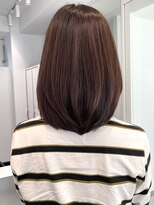 ウル 表参道(HOULe)&nbsp;髪質改善 髪質改善カラー レイヤー ミディアム オージュア ツヤ