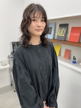 アム(am) ゆるっとパーマ　ゆるめパーマ　レイヤー