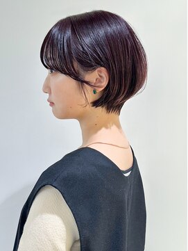 アイティーバイアルバム 藤沢店(IT by ALBUM) くびレイヤー美髪カーキベージュニュアンスカラー_ba498651