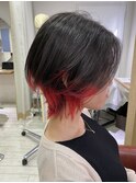 【お客様スタイル】ショートカット×裾カラー×ローライト