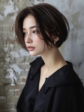 アルトリスト(Altruist Aging×HAIR&SPA) ★暗めカラーグランマッシュフェイスフレーミングデザインカラー