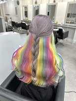 シェイロ(Cielro)&nbsp;シルバーカラー×レインボーカラー