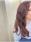 LoRE☆20代/30代/くせ毛カット/ボルドーカラー