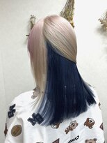 リングバイモアムー(Ring by Moremuu)&nbsp;issy デザインハイトーンブリーチイッシー