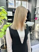 チュダック(ChuDuck)&nbsp;韓国風《ミルクティー》ハイトーン/ケアブリーチ/ダブルカラー