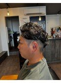 ツーブロパーマ