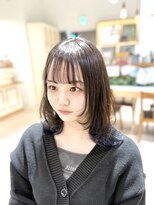 アルクバイネオリーブ 荻窪店(arc by neolive)&nbsp;ミディアムウルフ×インナーコバルトブルー