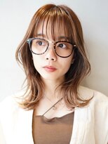 ニコ トウキョウ 渋谷(nico TOKYO)&nbsp;顔まわりレイヤーハッシュレイヤー透明感オリーブグレージュ渋谷