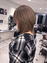 キング 枚方店(K!ng)&nbsp;縮毛矯正髪質改善ハイライトレイヤーカット枚方美容室エクステ