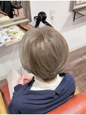 【白髪ぼかし】ミルクティーベージュ..~**.