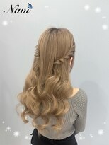 ナビ(NAVI)&nbsp;ねじりハーフツイン