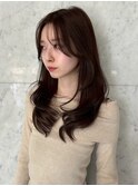 韓国レイヤー/顔周りレイヤー/ハッシュカット/レイヤーカット