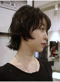 ひと癖ボブパーマ