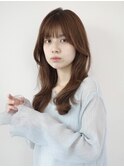 VLOW表参道くすみカラー春カラー　ベージュカラー　長屋