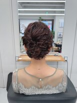 バルベストーキョー(BARBES TOKYO)&nbsp;短い髪(ボブ)のアップスタイル【清板】