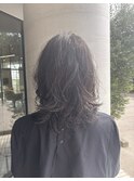 ミディアムレイヤー　パーマ