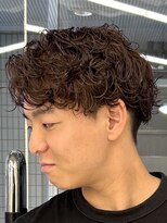 ウィル バイ ブラウン(Vir by Brown) シャドウパーマ/刈り上げマッシュショート