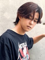 エルマーク 高槻(L-MARK)&nbsp;メンズウルフ/men's/スパイラルパーマ/波巻き/ツイスパ