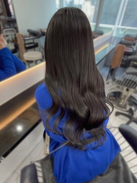 ラピス 渋谷本店(Lapis) ダークグレー/髪質改善/縮毛矯正/ヘアセット/ダブルカラー