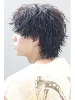 リップスヘアー 銀座(LIPPS hair) 波巻き センター ウルフ