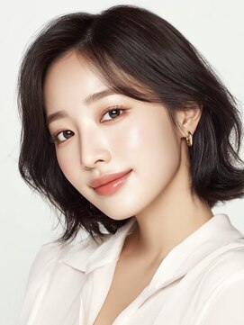 アンサ 小倉店(ANSA) 【色っぽ抜け感】ゆるウェーブ大人ボブ