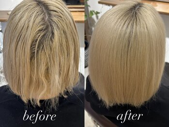 エン(enn)の写真/髪が綺麗になり寝癖もつきにくい！ヘアリセッターと水素ヘアケアで髪質改善◎自分の髪がもっと好きになる♪