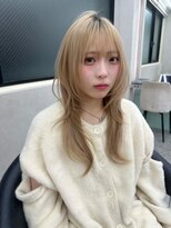 ロンド マーレ 天神大名店(Lond mare)&nbsp;大人ガーリー/ミディアムレイヤーカット/似合わせカット