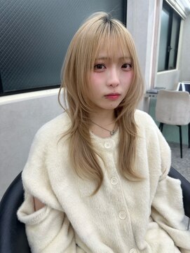 ロンド マーレ 天神大名店(Lond mare) 大人ガーリー/ミディアムレイヤーカット/似合わせカット