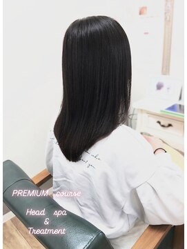 ヘアアトリエ ナイン 岡部店(hair atelier nine) ヘッドスパ/バーガンディ/バズカット/ブルーブラウン/福島市